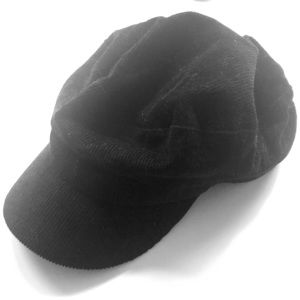 Zara Corduroy Baker Boy Hat